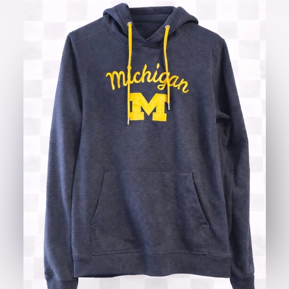 Colosseum Tops - Colosseum Michigan Men's Dark Blue Hoodie